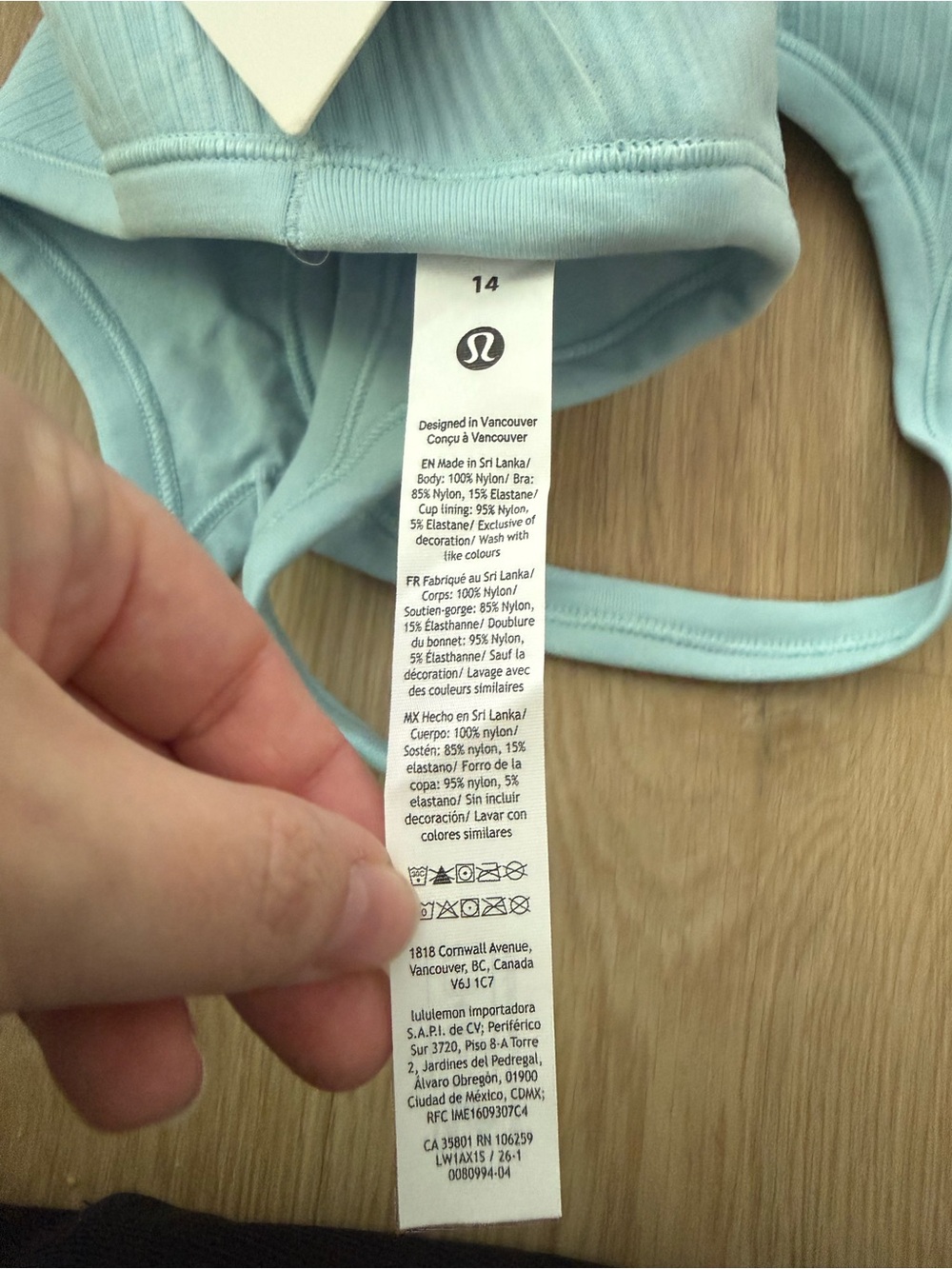 Lululemon Ebb to Street Tank size 14 - Picture 3 of 4
